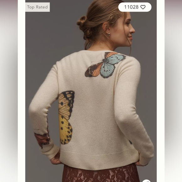 Anthropologie Cashmere Cardigan - Picture 2 of 8